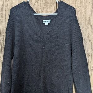 V Neck Sweater with sparkle